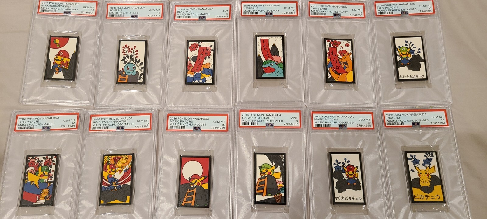 2016 POKEMON Hanafuda Pyroar GEM MT 10