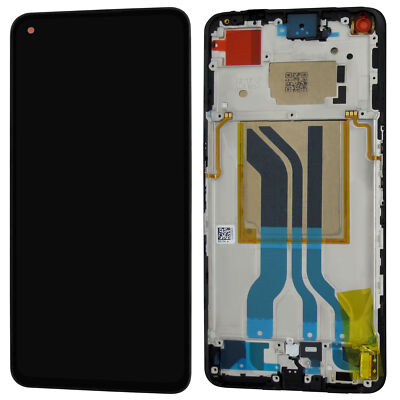 Original Realme GT2 | Komplettes AMOLED Display | Bildschirm mit Rahmen