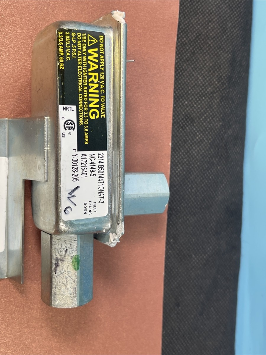 Frigidaire Gas Valve A17216401, Y-30128-205 | eBay