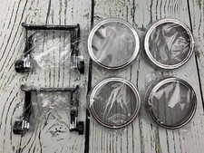 4 Pack Stainless Steel Wide Mouth Sprouting Lids