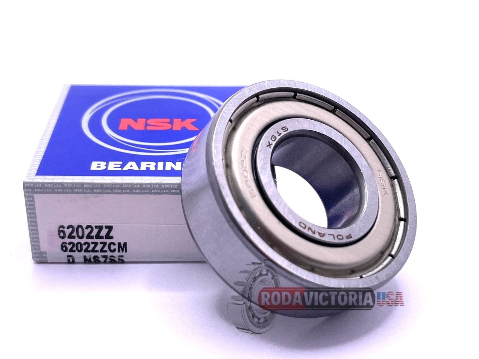NSK 6202 ZZ DEEP GROOVE BALL BEARING, METAL SHIELDED 15x35x11mm | eBay
