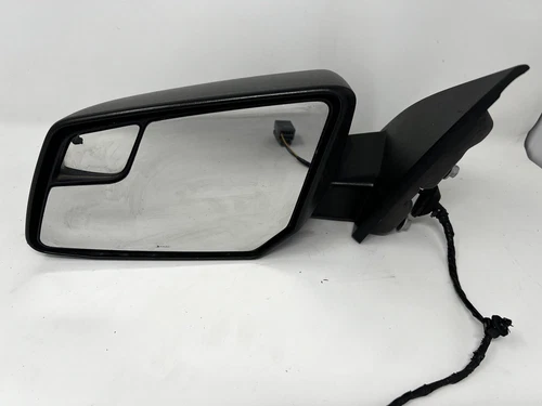 Black Left Driver Side View Mirror Power Fits 13-16 GMC ACADIA TRAVERSE 23130953