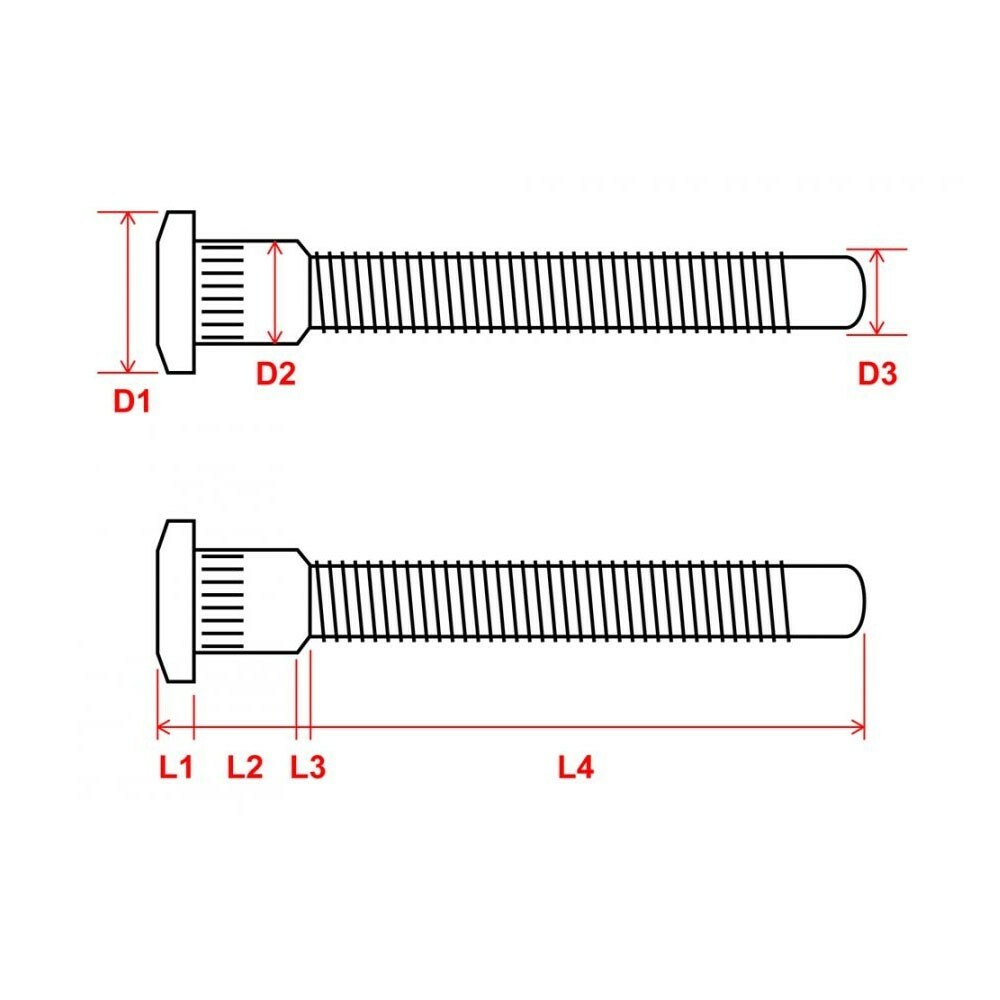 Megan 20PCs Gold Extended Wheel Studs For 9001 Integra/8800 Civic EF