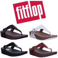 Fitflop The Skinny Leather Toe-post Dark Tan Size Uk 3 - 8 Fitflop The Skinny Leather Toe-post Dark Tan Size Uk 3 - 8