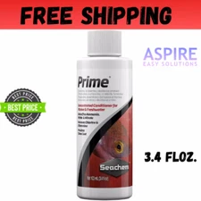 SEACHEM PRIME DECHLORINATOR AMMONIA NITRATE REMOVER AQUARIUM WATER FISH TANK