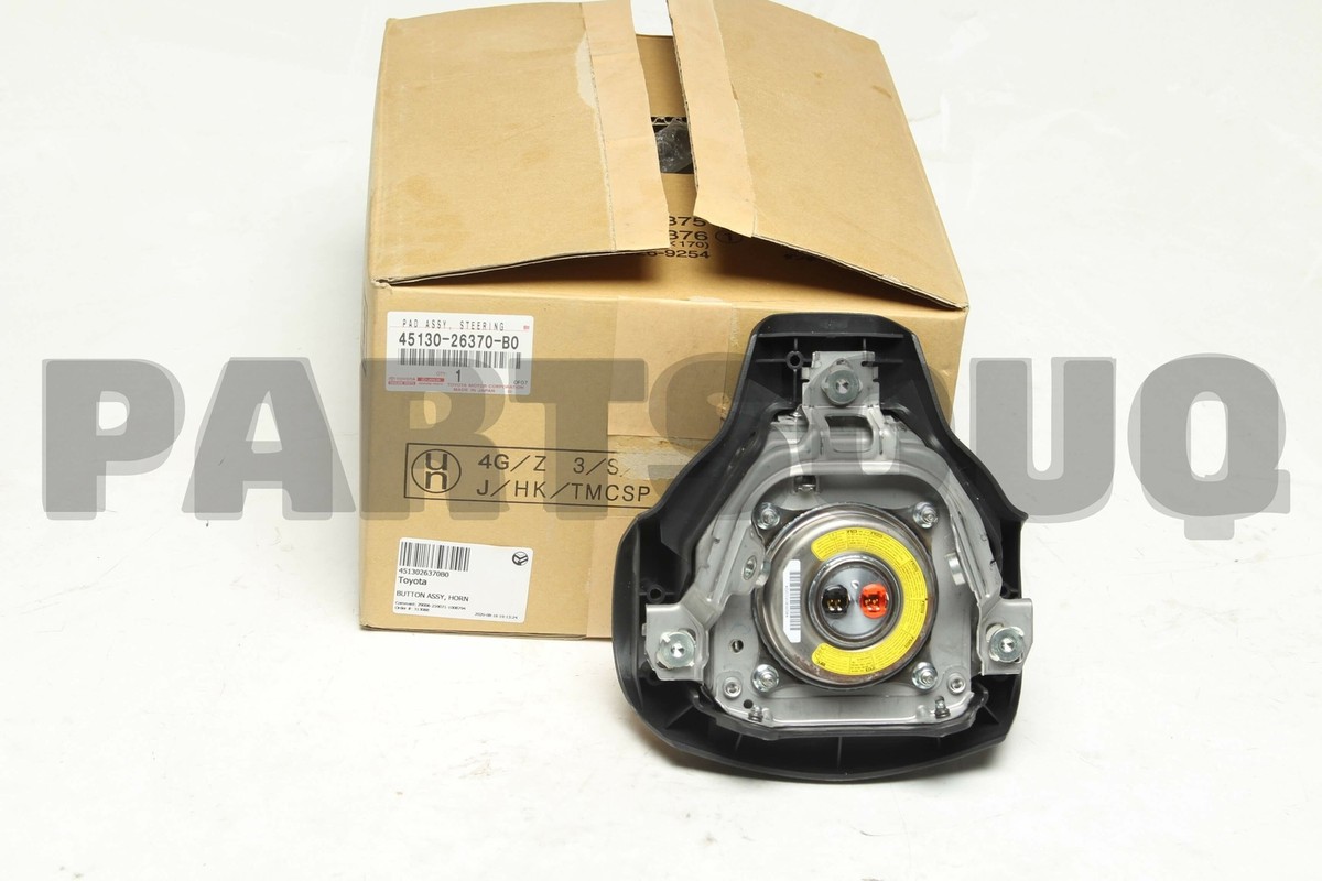 4513026370B0 Genuine Toyota BUTTON ASSY, HORN 45130-26370-B0 | eBay