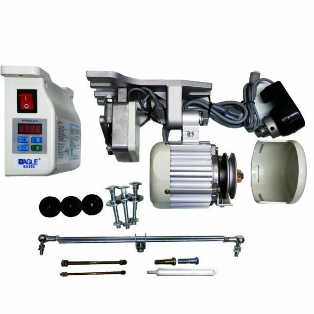 Eagle EA550 Brushless Industrial Sewing Machine Servo Motor White