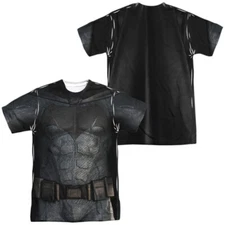 Justice League Movie Batman Uniform Unisex Adult Costume T Shirt, S-3XL