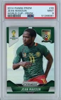 2014 Panini Prizm World Cup Soccer Silver Jean Makoun #39 PSA 9