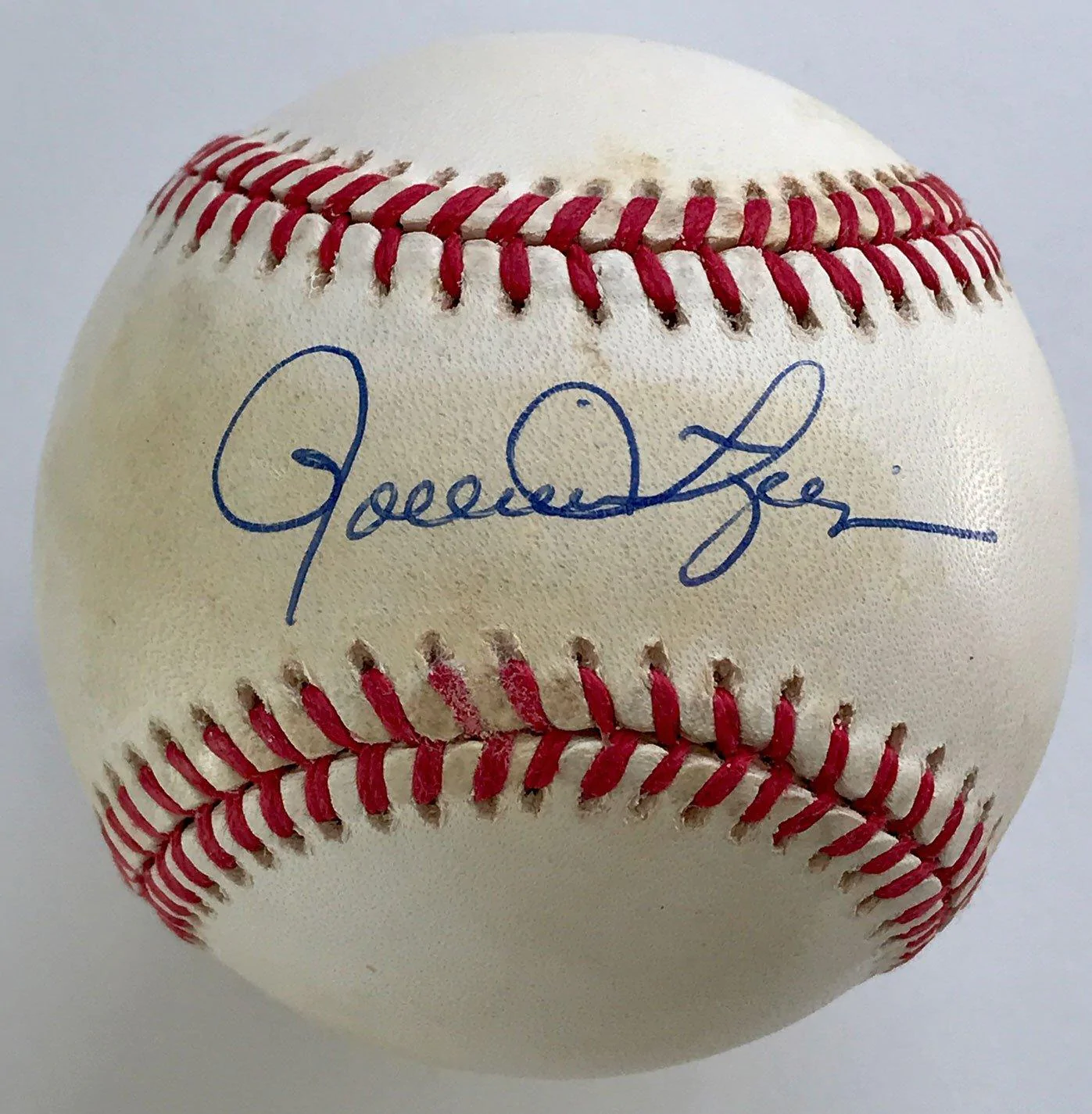 Rollie Fingers Signed Rawlings White NL Baseball (JSA LL93197)