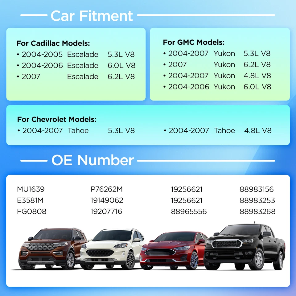 Bomba de combustible para Cadillac Escalade 2004-2007 eléctrica con unidad de envío de combustible Foto 2 de 4