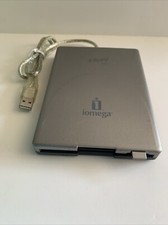 iomega USB-Powered External Floppy Drive  PN: 31062400 BXXU0130  Used Silver