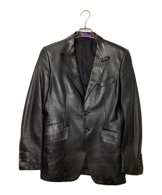 Paul Smith COLLECTION lamb leather jacket Size: S Black Men | eBay