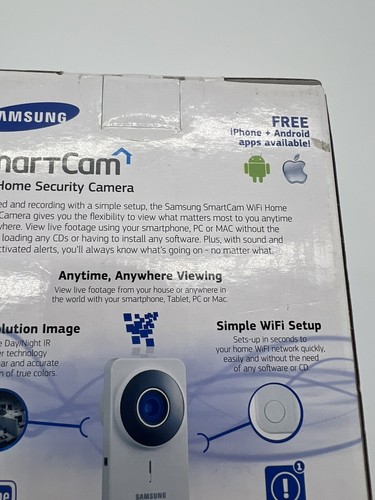 Samsung SNH-1011N SmartCam WiFi Home Security Camera Monitor NIB | L303 - Picture 5 of 9