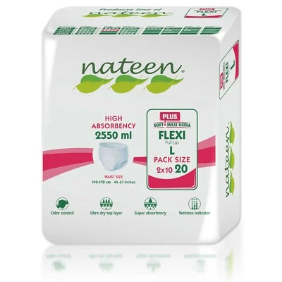 Tendercare-Nateen Large Plus Absorbency Adult Incontinence Pull Up Pants