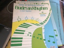 Etudes In Rhythm 6 Modern Piano Solo Paperback 1977