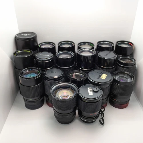 Bunch of Random Pentax K-Mount zoom lenses. Mirrorless Compatible.