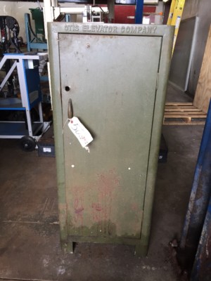 OTIS ELEVATOR COMPANY Parts Tool Etc Cabinet 43  x 18  x 12 