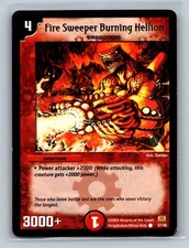 Duel Masters - Fire Sweeper Burning 78/110 - Base Set