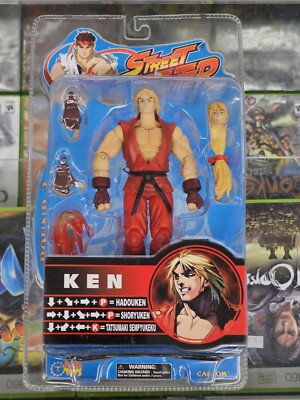 Street Fighter Round 2 KEN Red Original Color Figure SOTA Toys Action Figure NEW
