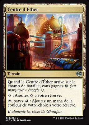 MRM ENGLISH Centre d'ether - Aether Hub MTG magic Kaladesh