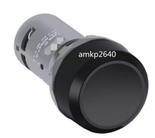 10pcs جديد for أسود reset flat button CP1-10B-10 بدون إضاءة #am