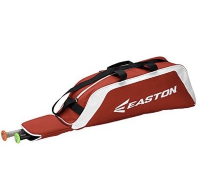 Easton E100T Bat + Equipment Baseball Tote Bag (Red) 35''L x 7'' W x 8.5''H [B14]