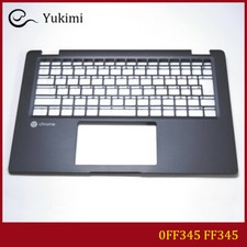 0FF345 FOR DELL Chrome 7410 E7410 Black Laptop C Shell Cover Upper Palmrest Case