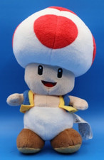 Toad Plush Super Mario Bros Nintendo Licensed 7 Inches 2017 Stuffed Doll