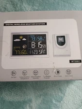Weather station digital wireless WT 2081 New .