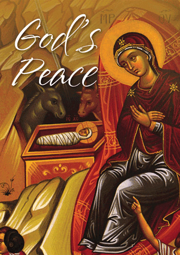 Tarjetas de Navidad - Diseños cristianos ortodoxos (5"" X 7") Paquete de 15 tarjetas con sobres - Imagen 15 de 40