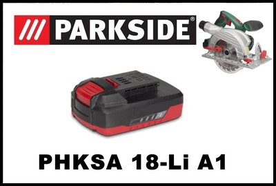 Bateria Sierra Circular Parkside 18V Li 