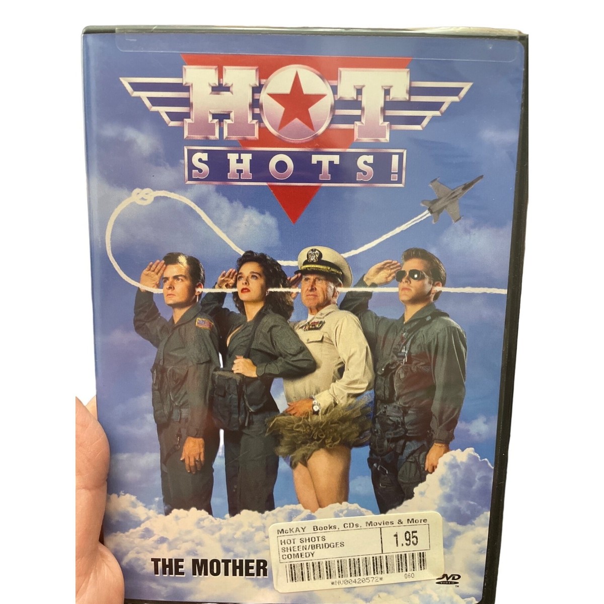 Hot Shots DVD Movie Charlie Sheen Lloyd Bridges Valeria Golino