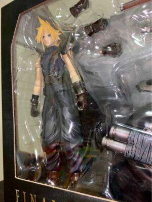 Final Fantasy VII FF 7 Play Arts Cloud Strife Hardy Daytona Figure