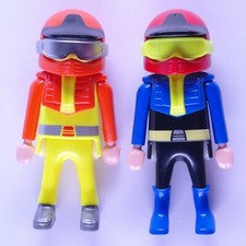 Playmobil Motocross Riders Quad Bike Figures Vintage