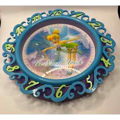 Disney Tinkerbell Holographic Wall Clock 
