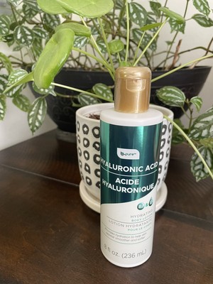 B-Pure Hyaluronic Acid Hydrating Lotion Provides Hydration To Help Skin 8oz.