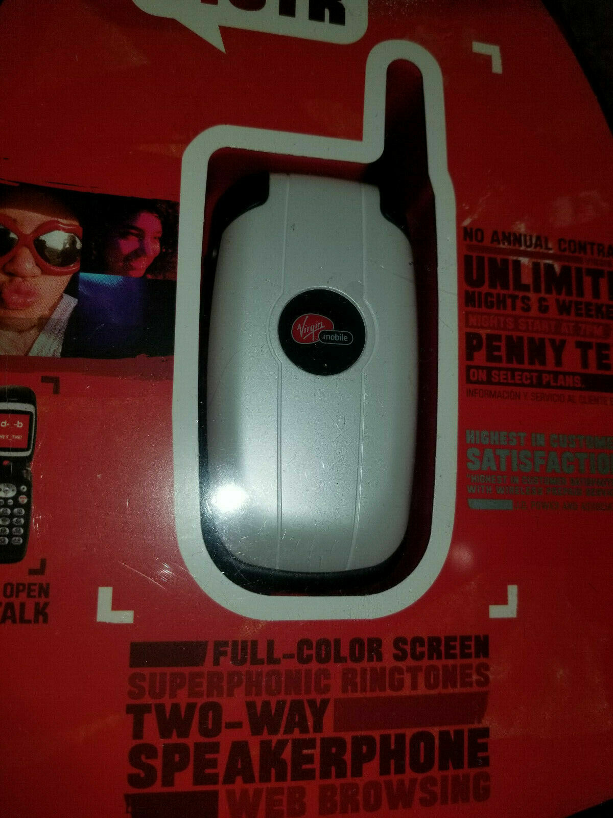 New in open Box Kyocera OYSTR Flip Phone Never used virgin mobile eBay