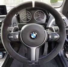 BMW Alcantara Steering Wheel F20 F22 F87 F82 F80 F30 F32 M Performance - White