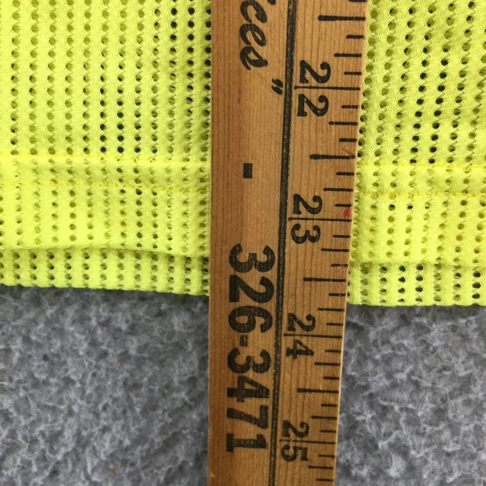 Sudadera sin mangas Puma para mujer S amarilla con ojales sin mangas logotipo deportivo jersey top Foto 4 de 4