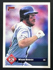 1993 Donruss Baseball Wade Boggs Red Sox Base Card Series 2 619