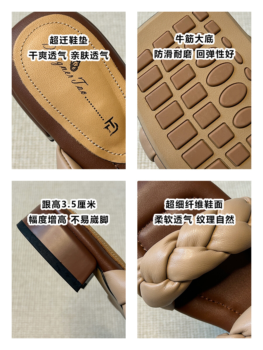 PANTOFOLA D’ORO 2025 Nuovi Sandali Donna Primavera Estate Pelle Ciabatte Punta Aperta Scarpe Pelle