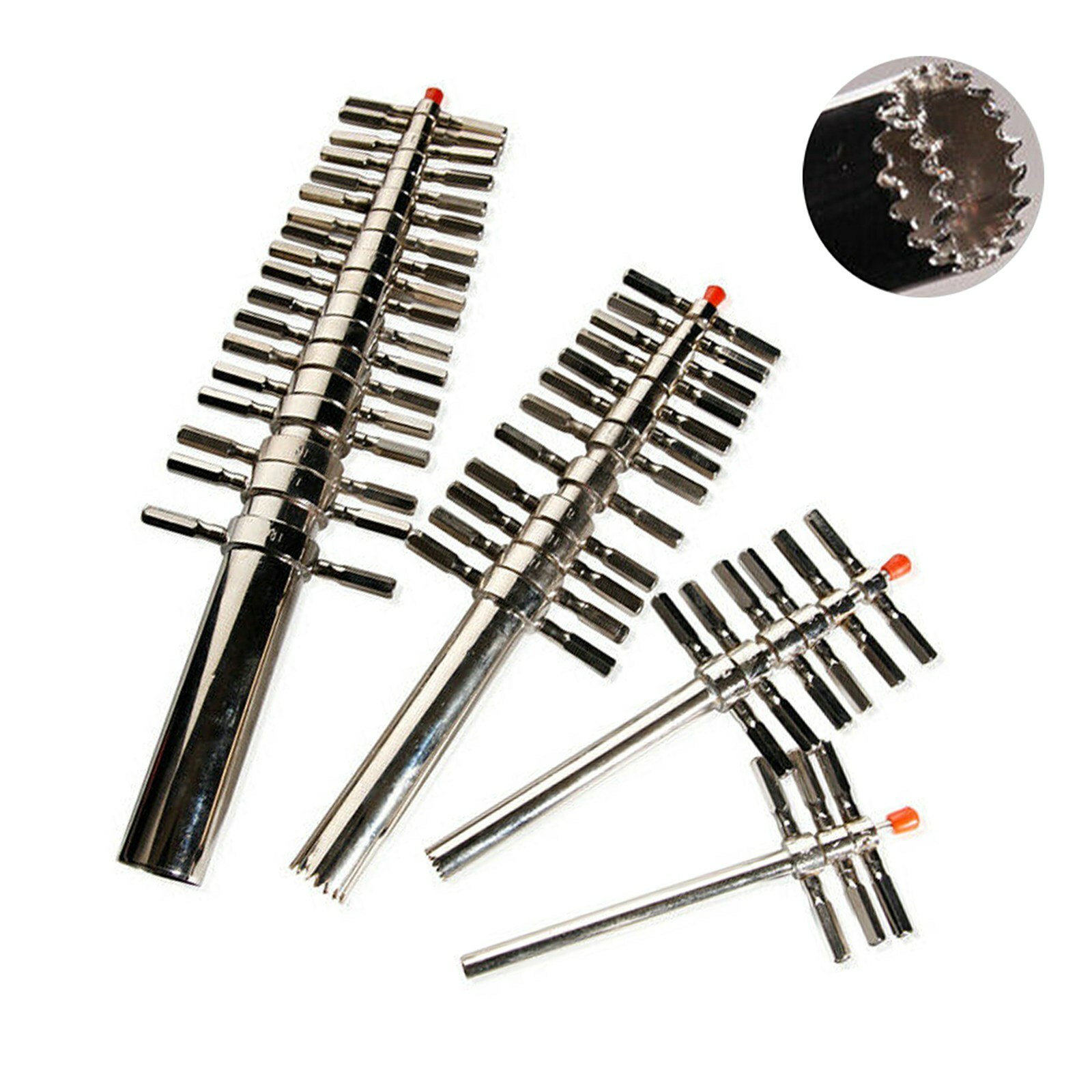 Cork Rubber Stopper Borer Tool Set of Drill Hole Laboratory Kits For Lab Teach eBay