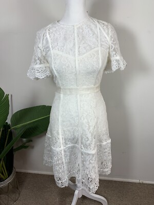 lace back cap sleeve wedding dress Casablanca Beloved BL435 Rusty A-Line Low Back Cap Sleeves V-Neck 3D Lace Appliques Floral Embroidered Train Wedding Gown 30 / INI