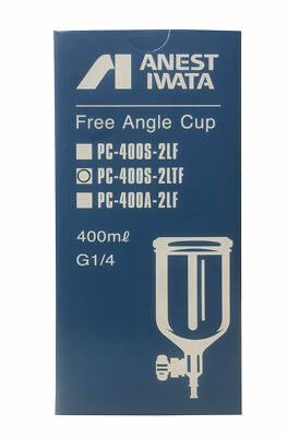 ANEST IWATA PC-400S-2LTF 400ml. Fluorbeschichtung TASSE FÜR SPRITZPISTOLE kiw...