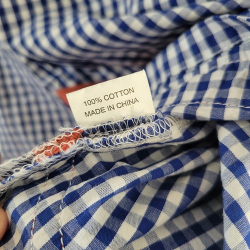 Neu mit Etikett Castaway Nantucket Island Gingham Tunika Kleid Größe Small - Bild 11 von 11
