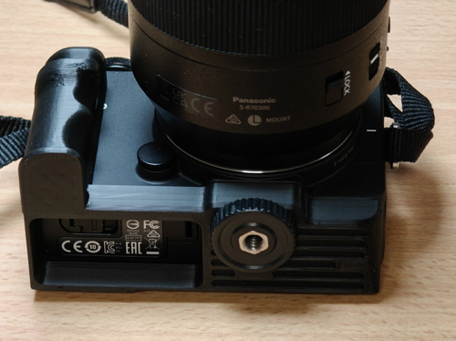Nylon-C-fiber or wooden /merisier Right Hand Grip Full frame Sigma FP Sigma FPL - Picture 39 of 45