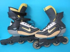 Vintage NIKE Zoom Air Hockey Rollerskates Inline Skates size 8  971012
