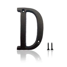 5 Inch House Numbers Cast Iron House Numbers for Outside Address Numbers for ...