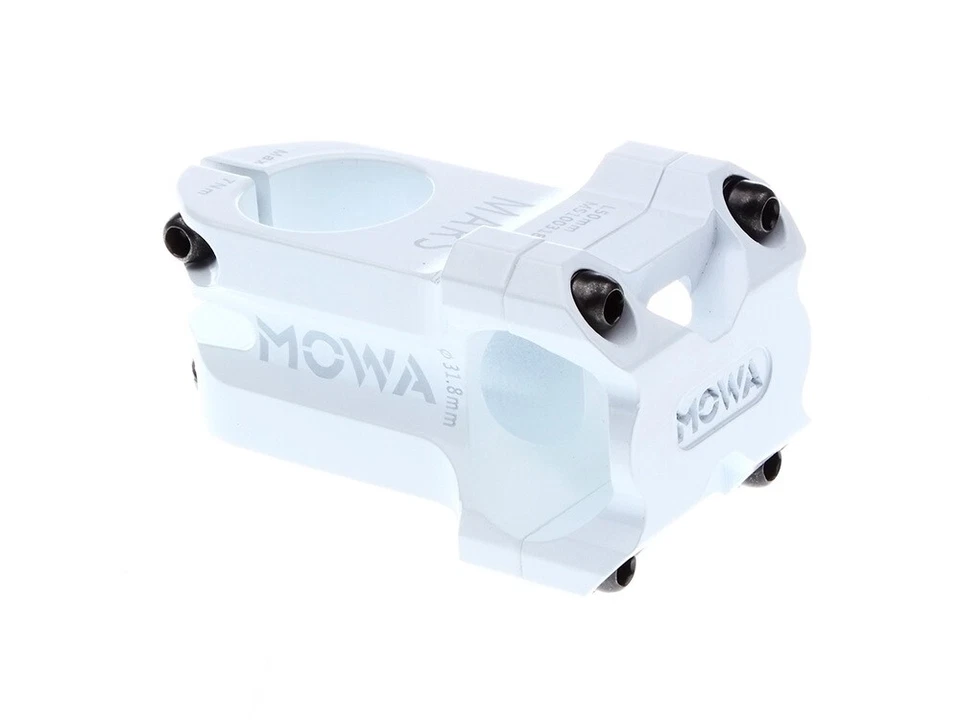 MOWA Mars Mountain MTB BMX 29er eBike Bicycle Bike Stem 0D 31.8mm 60mm White - Image 2 of 4